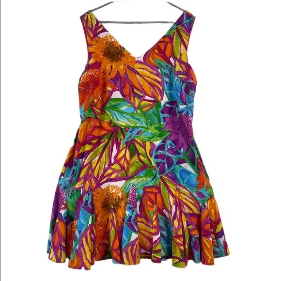strapless open back dress RALPH LAUREN
